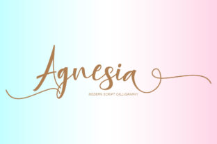 Agnesia: A Sweet Script for Elegant Design