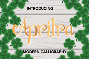 Aprilra: A Handwritten Script Font