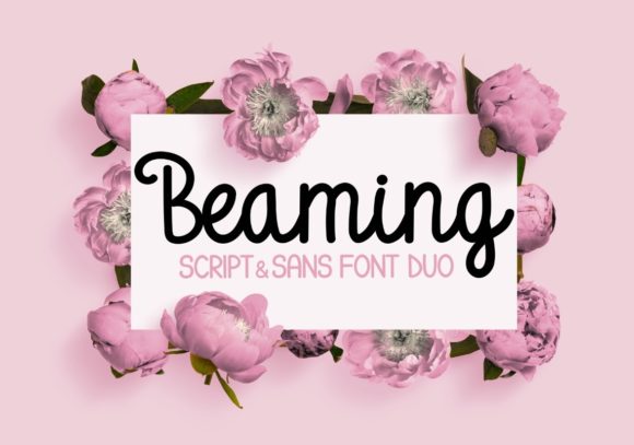 Beaming Duo: A Font That Shines