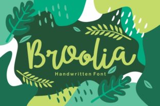 Broolia: A Handwritten Font for Creative Projects