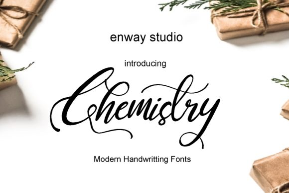 Chemistry: A Creative Font for Makers