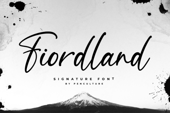 Fiordland: A Script Typeface with Character