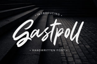 Gastpoll: A Playful Font for Creative Campaigns