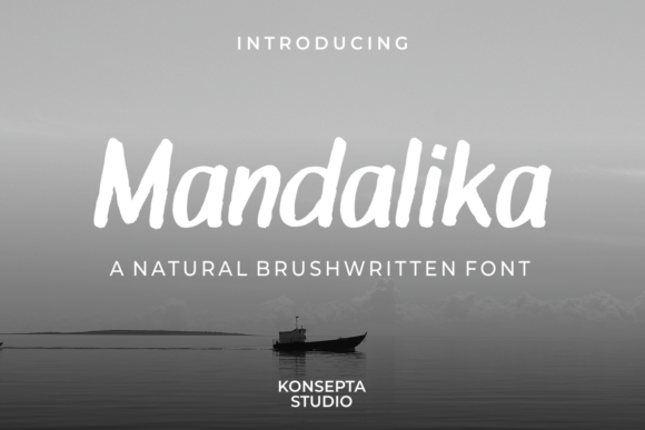 Mandalika Font: Elegant Script for Editorial Design