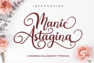 Manic Astagina: A Stylish Script Font for Business