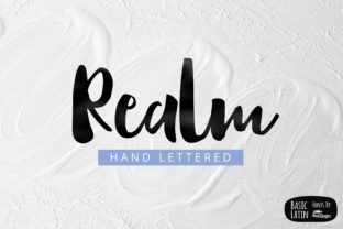 Realm: A Font That Speaks Volumes