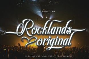 Rocklands Original: A Script Font for Real Projects