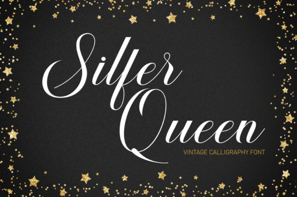 Silfer Queen Font: Elegant Script for Makers