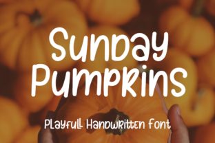Use Sunday Pumpkins for a Unique Font