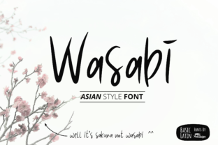 Wasabi Font for Editorial Design